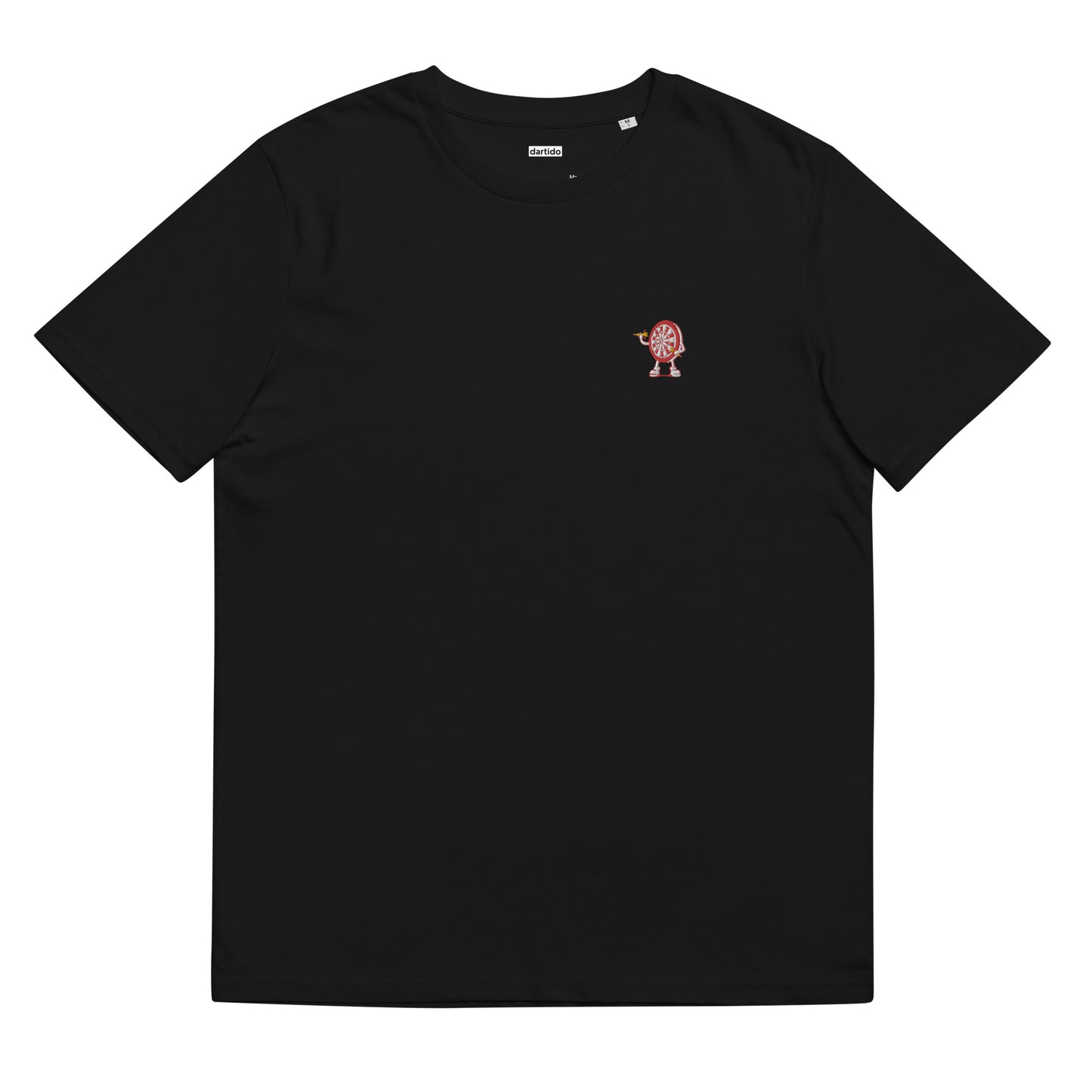 Scheibenwerfer | Besticktes Männer Bio Baumwoll T-Shirt
