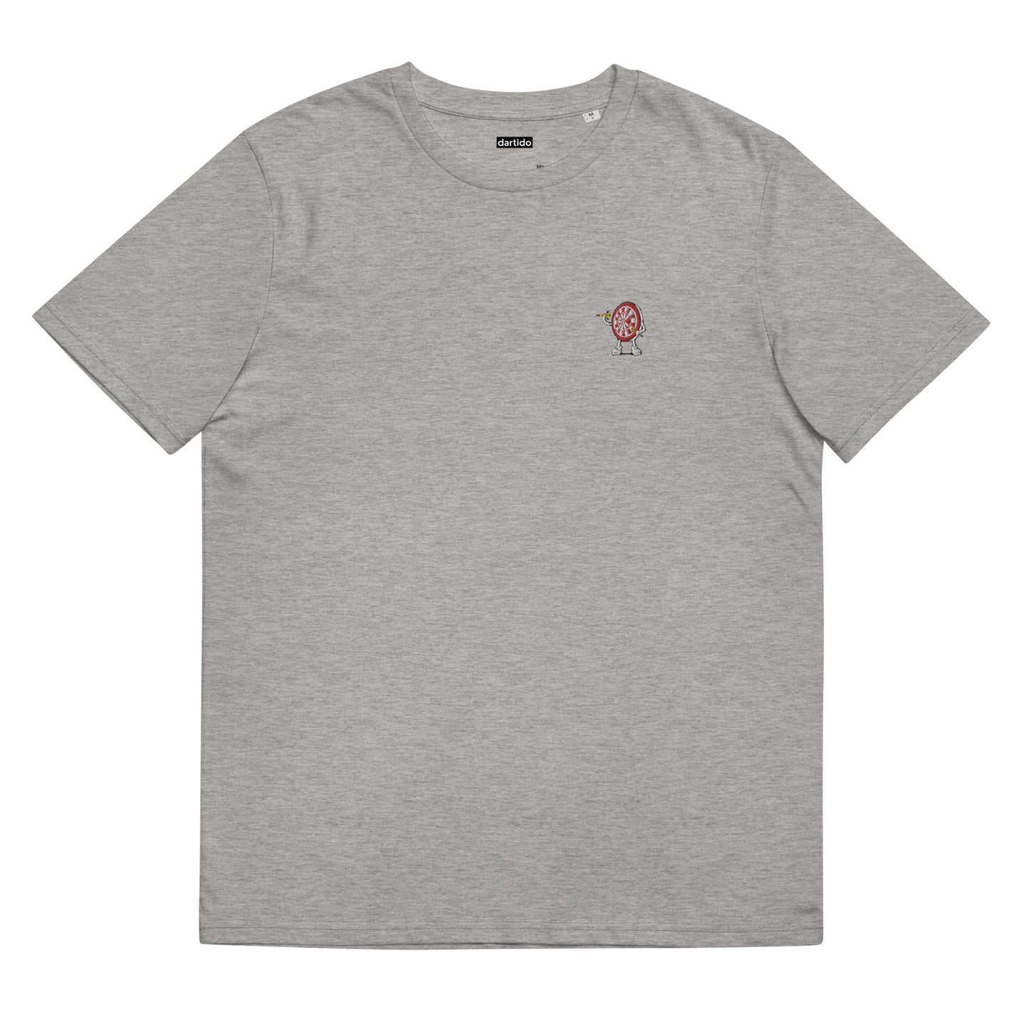 Scheibenwerfer | Besticktes Männer Bio Baumwoll T-Shirt