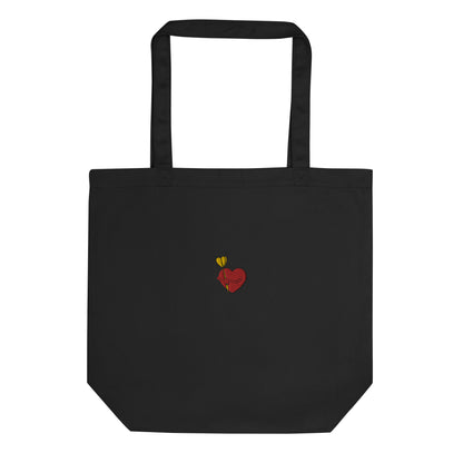 Pfeilhalter | Bestickter Bio-Stoffbeutel