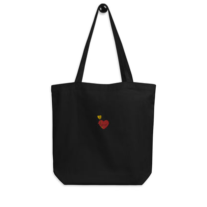 Pfeilhalter | Bestickter Bio-Stoffbeutel