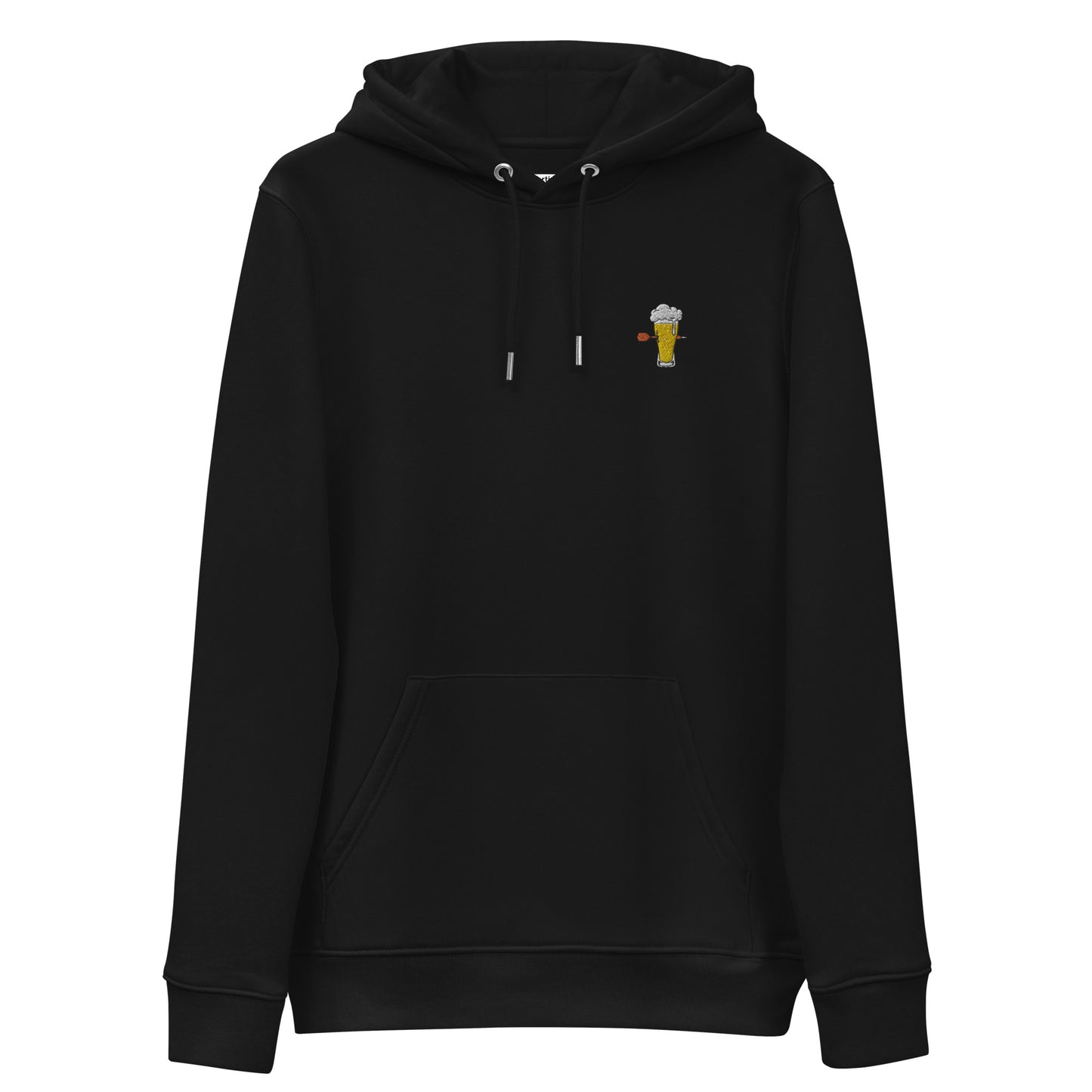 Weizenwerfer | Bestickter Männer Bio Baumwoll Hoodie