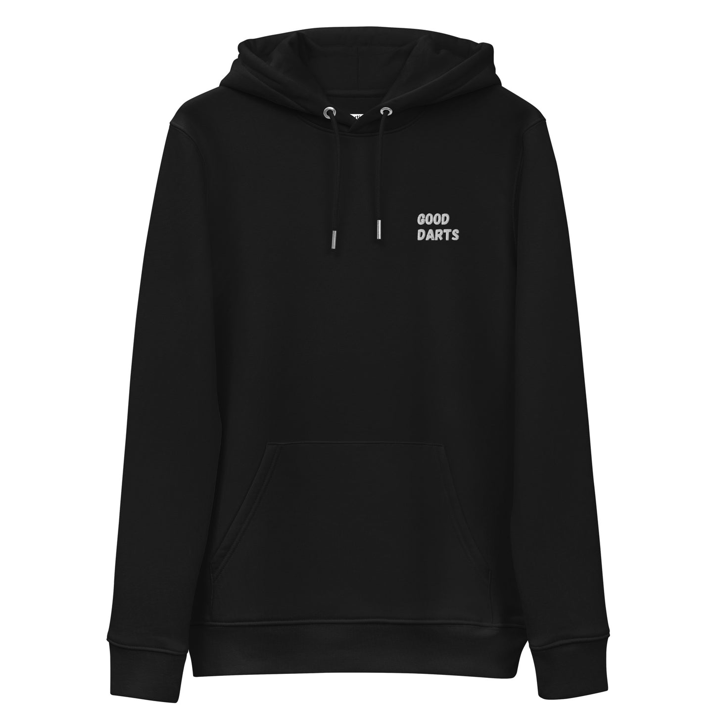 Good Darts! | Bestickter Frauen Bio Baumwoll Hoodie