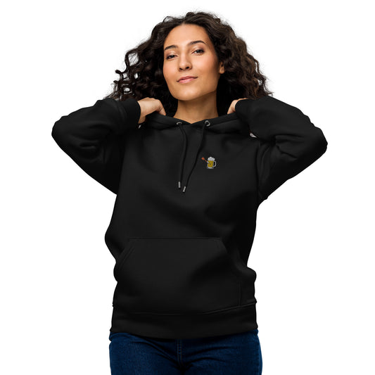Bierbrecher | Bestickter Frauen Bio Baumwoll Hoodie