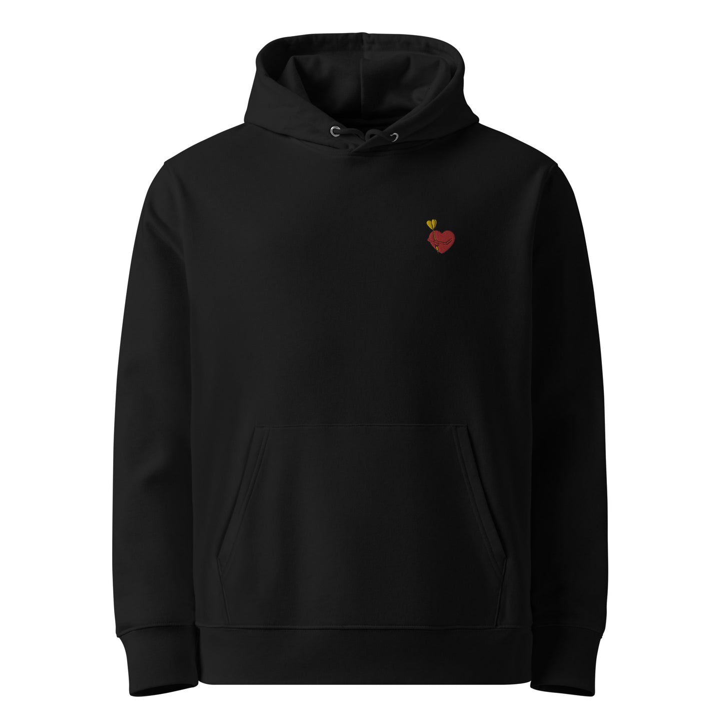Pfeilhalter | Bestickter Frauen Bio Baumwoll Hoodie