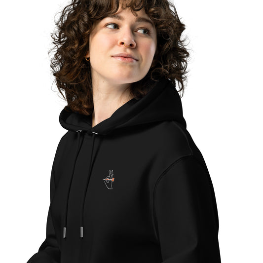 Alles Gut! | Bestickter Frauen Bio Baumwoll Hoodie