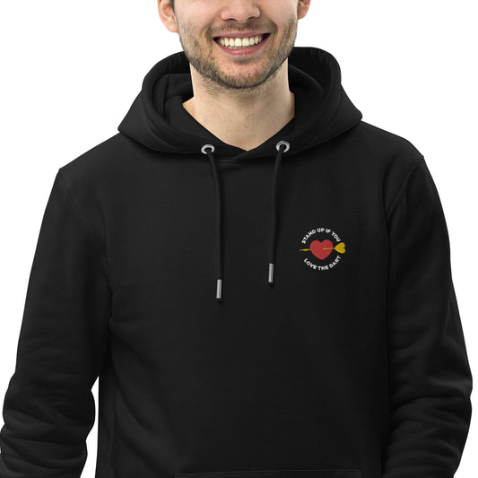 Dartamor | Bestickter Männer Bio Baumwoll Hoodie