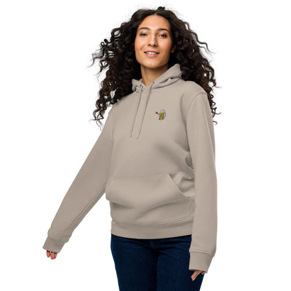 Bierbrecher | Bestickter Frauen Bio Baumwoll Hoodie