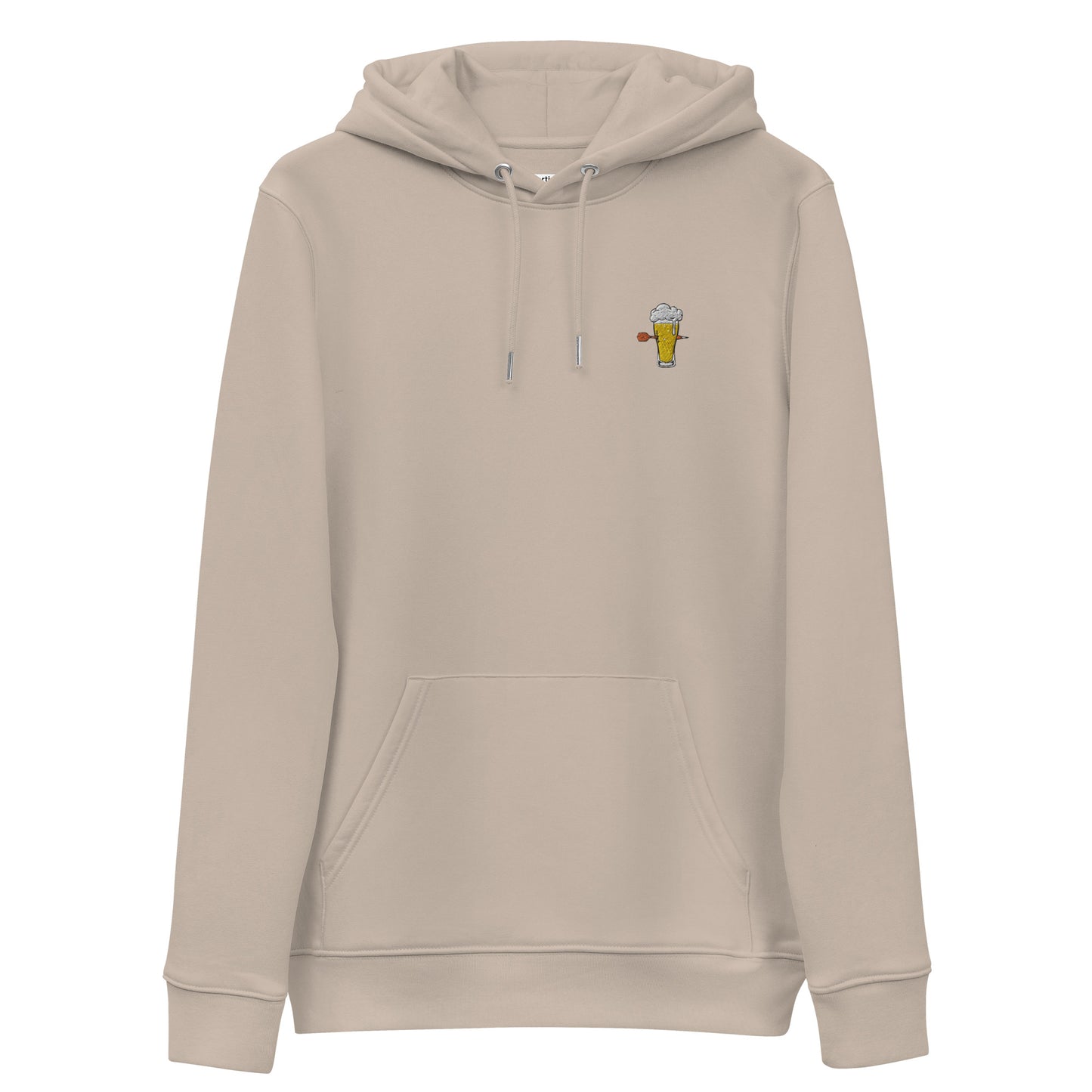 Weizenwerfer | Bestickter Männer Bio Baumwoll Hoodie