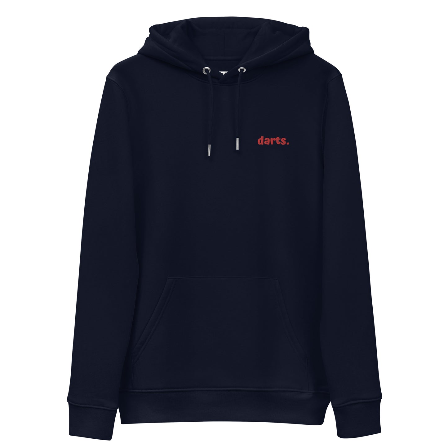 Darts. | Besticktes Männer Bio Baumwoll Hoodie