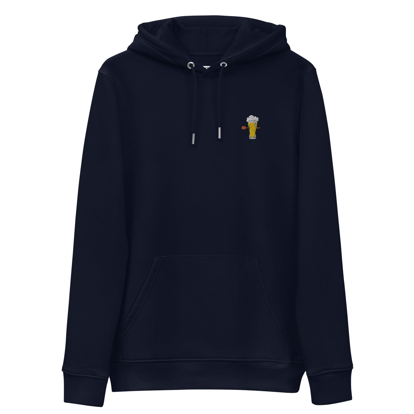 Weizenwerfer | Bestickter Männer Bio Baumwoll Hoodie