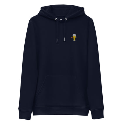 Weizenwerfer | Bestickter Männer Bio Baumwoll Hoodie