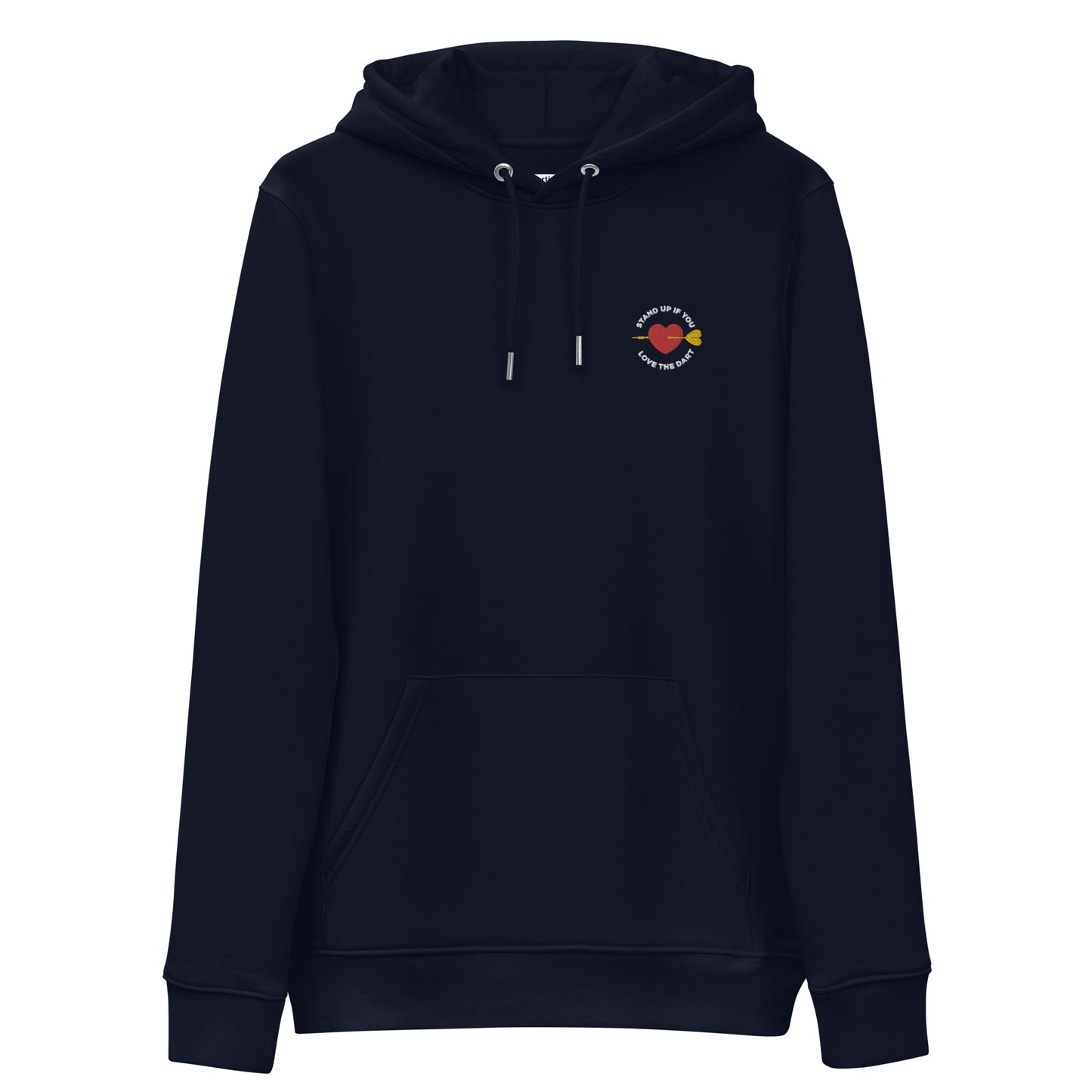 Dartamor | Bestickter Männer Bio Baumwoll Hoodie