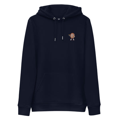 Scheibenwerfer | Bestickter Männer Bio Baumwoll Hoodie