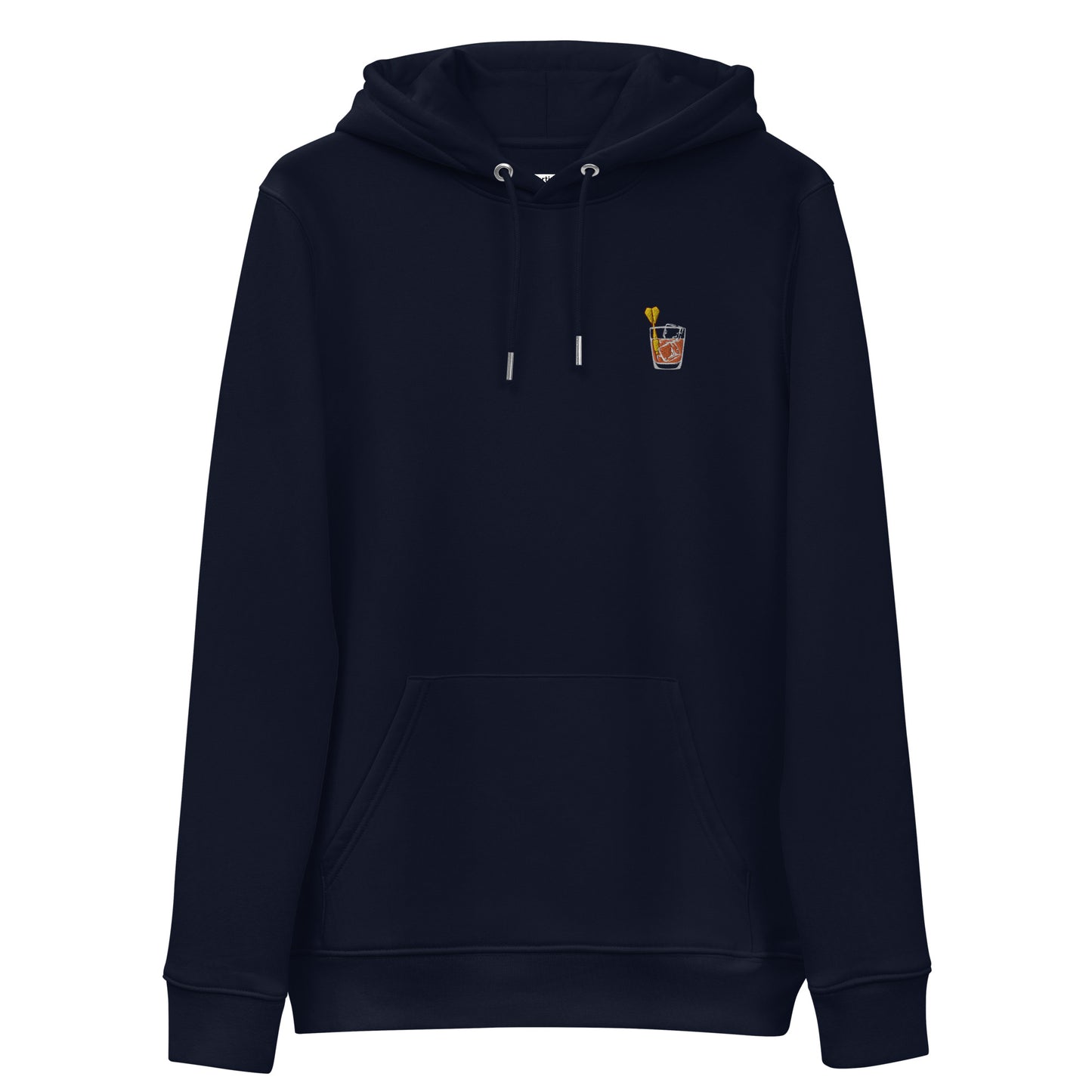 Jacky for Check | Bestickter Männer Bio-Baumwoll Hoodie