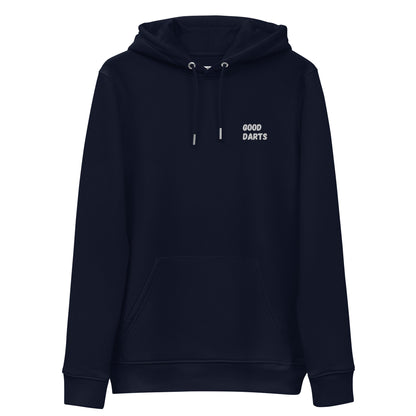 Good Darts! | Bestickter Frauen Bio Baumwoll Hoodie