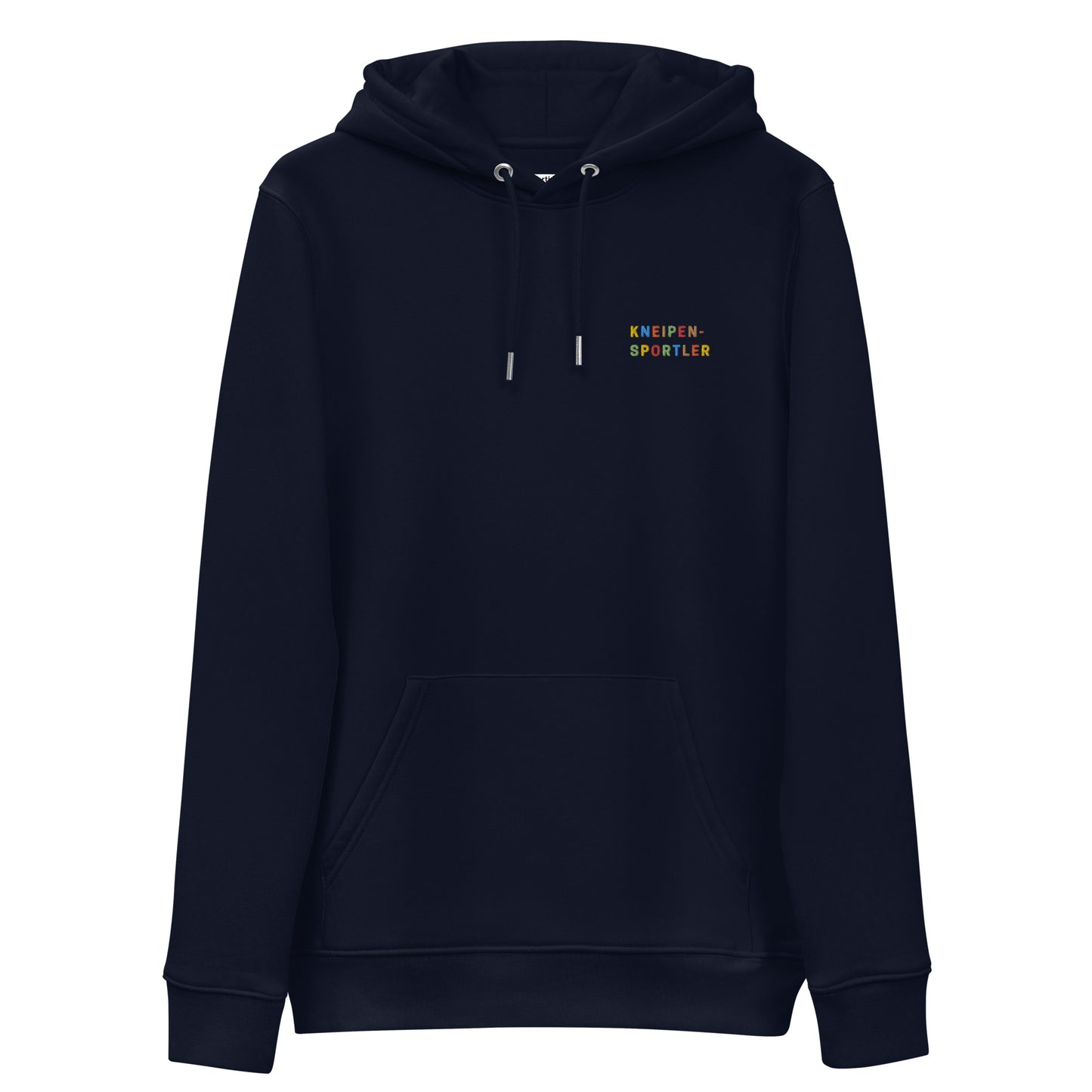 Kneipensportler | Bestickter Frauen Bio Baumwoll Hoodie