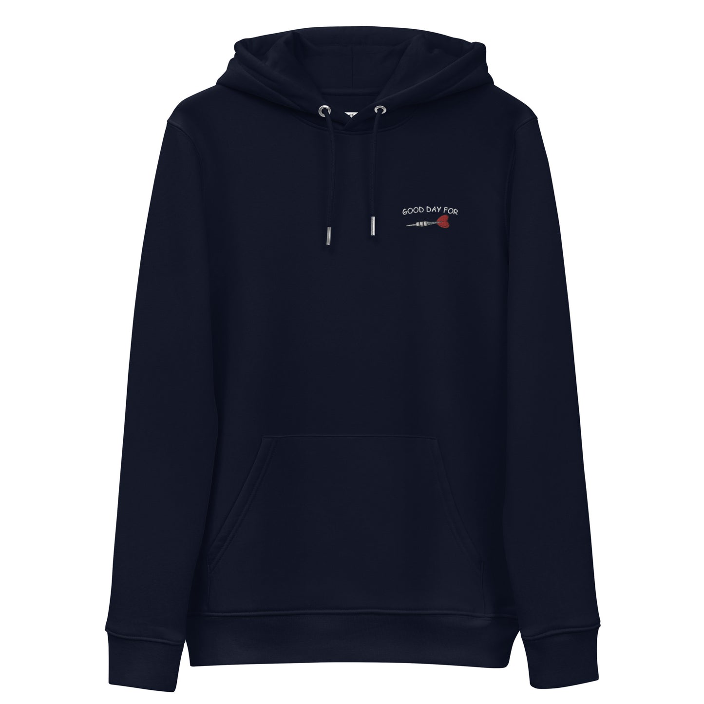 Good Day for Dart | Bestickter Frauen Bio Baumwoll Hoodie