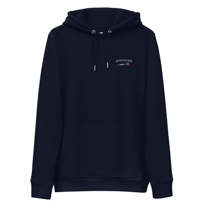 Good Day for Dart | Bestickter Frauen Bio Baumwoll Hoodie