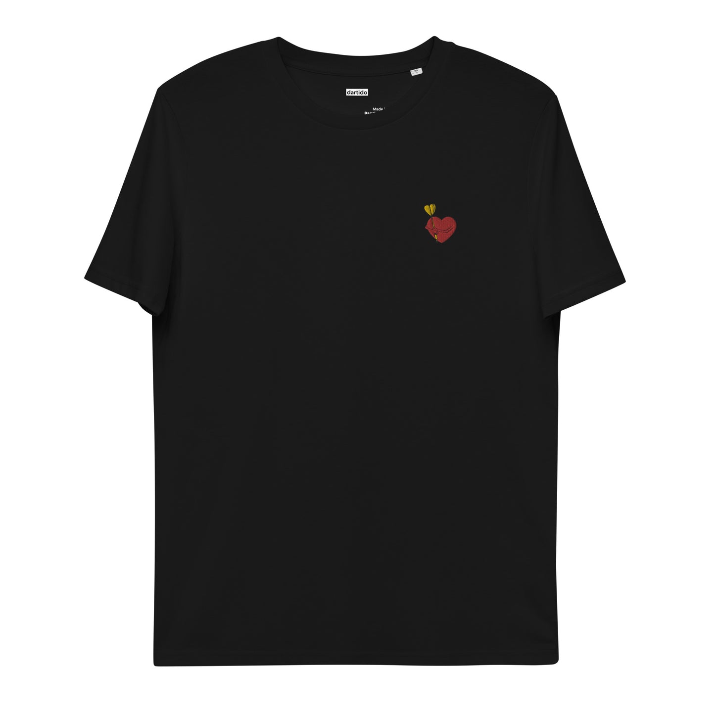 Pfeilhalter | Besticktes Männer Bio Baumwoll T-Shirt