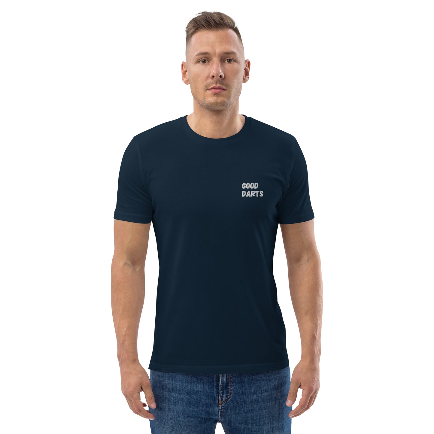 Good Darts! | Besticktes Männer Bio Baumwoll T-Shirt