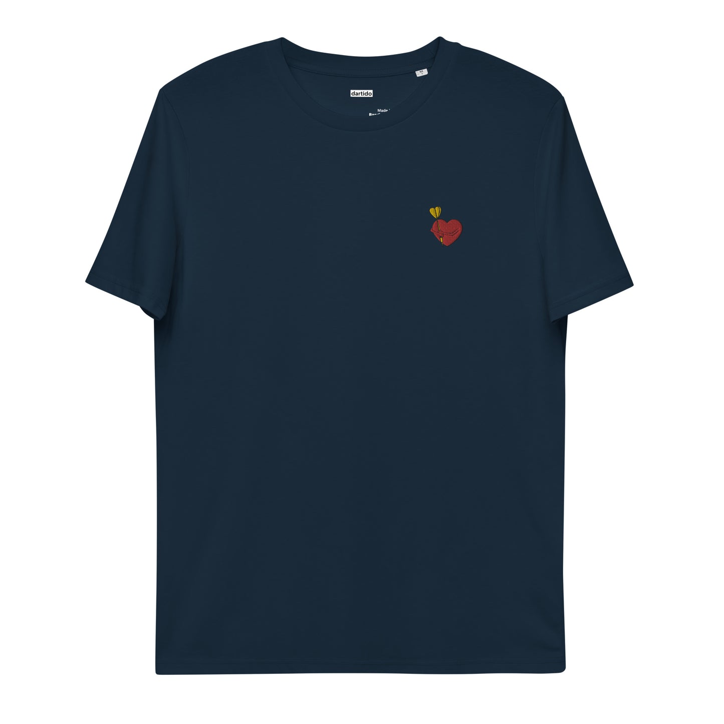 Pfeilhalter | Besticktes Männer Bio Baumwoll T-Shirt