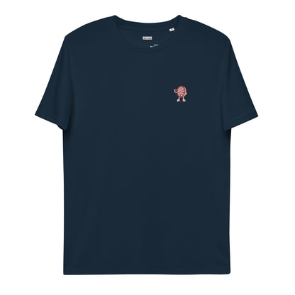 Scheibenwerfer | Besticktes Frauen Bio Baumwoll T-Shirt