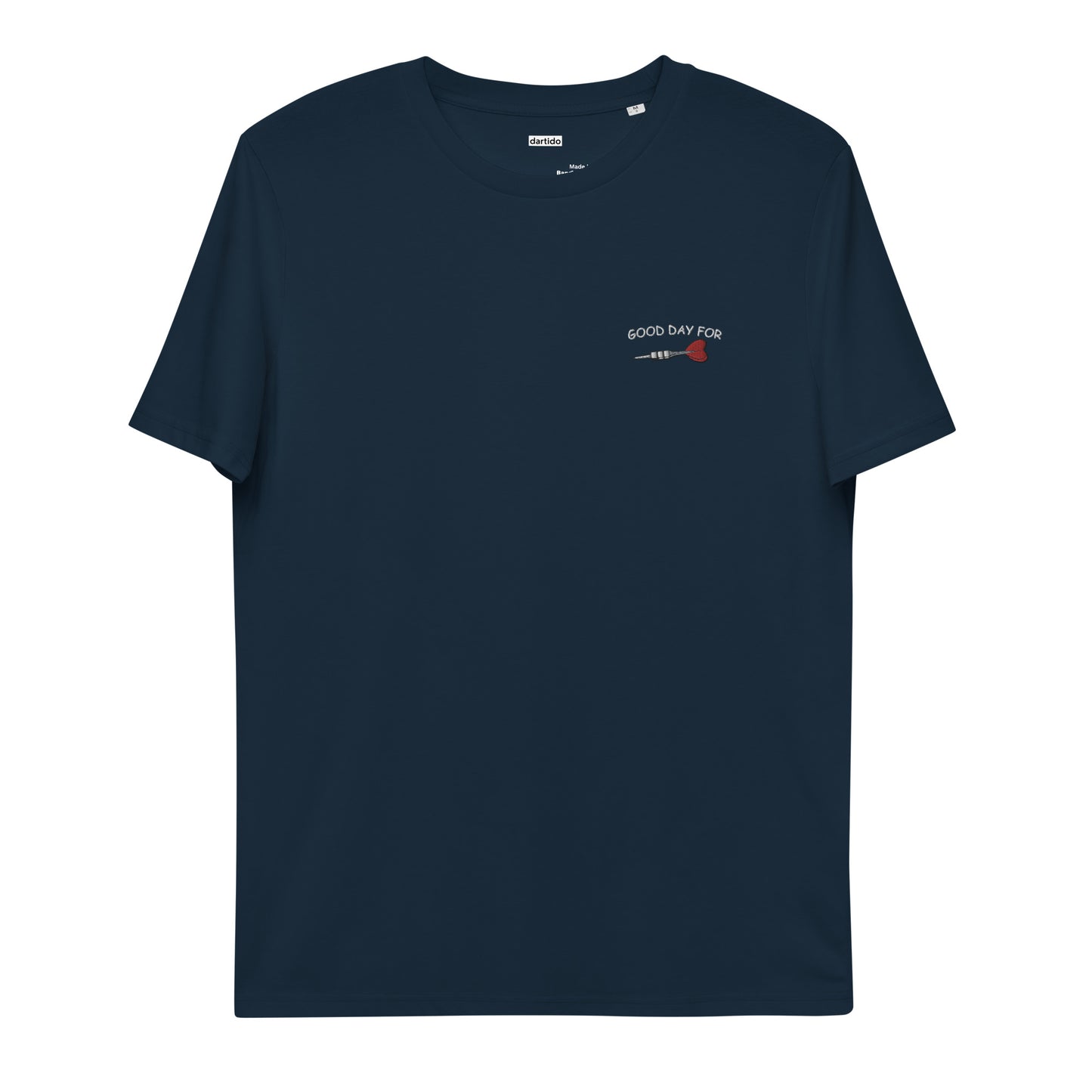 Good Day for Dart | Besticktes Frauen Bio Baumwoll T-Shirt