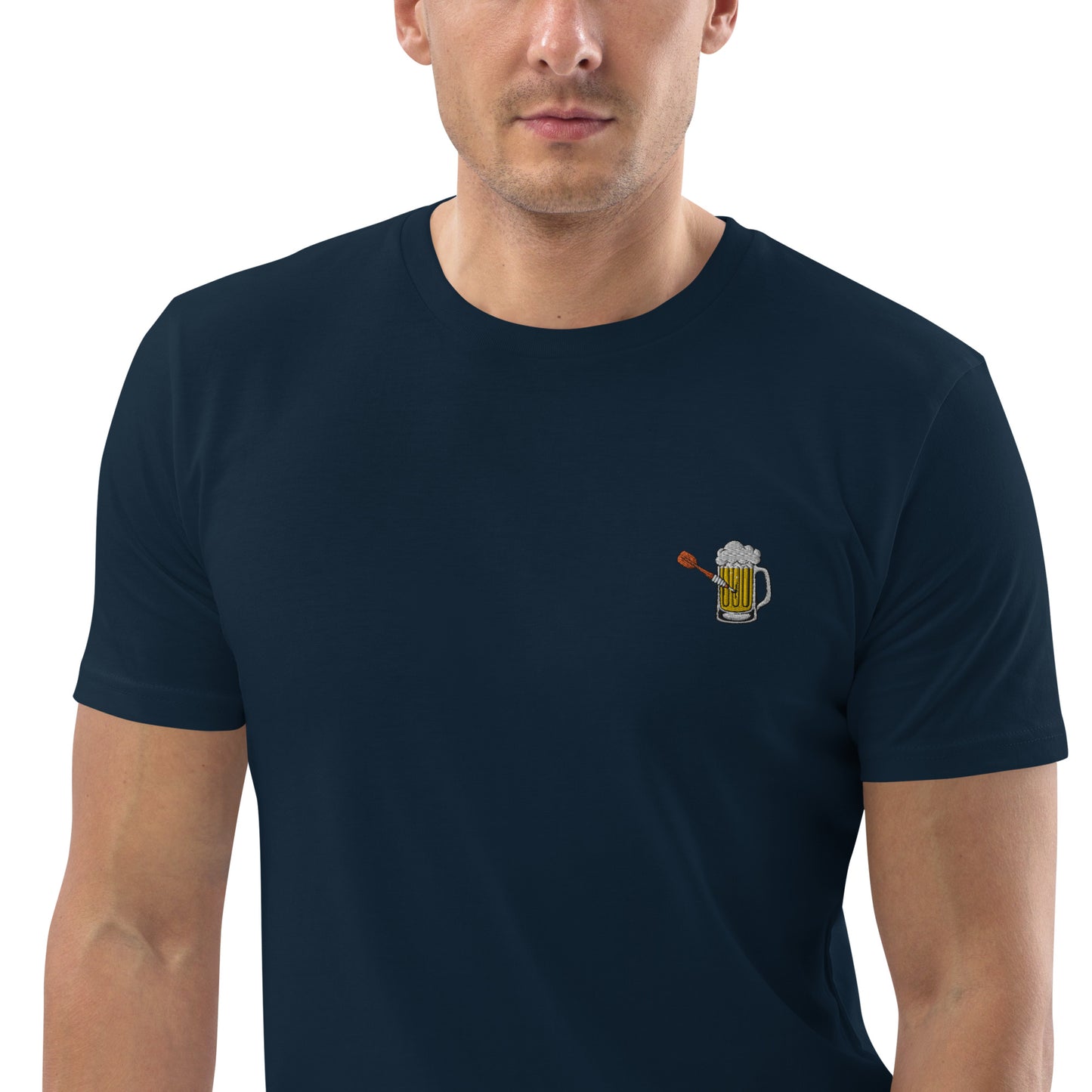 Bierbrecher | Besticktes Männer Bio Baumwoll T-Shirt