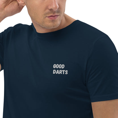 Good Darts! | Besticktes Männer Bio Baumwoll T-Shirt