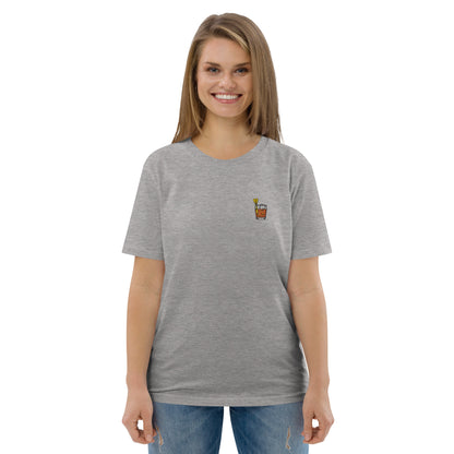 Jacky for Check | Besticktes Frauen Bio-Baumwoll-T-Shirt