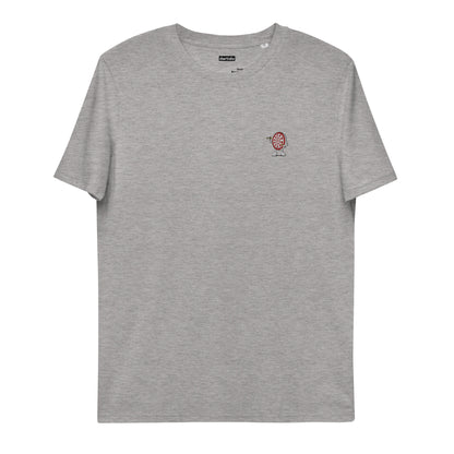 Scheibenwerfer | Besticktes Frauen Bio Baumwoll T-Shirt