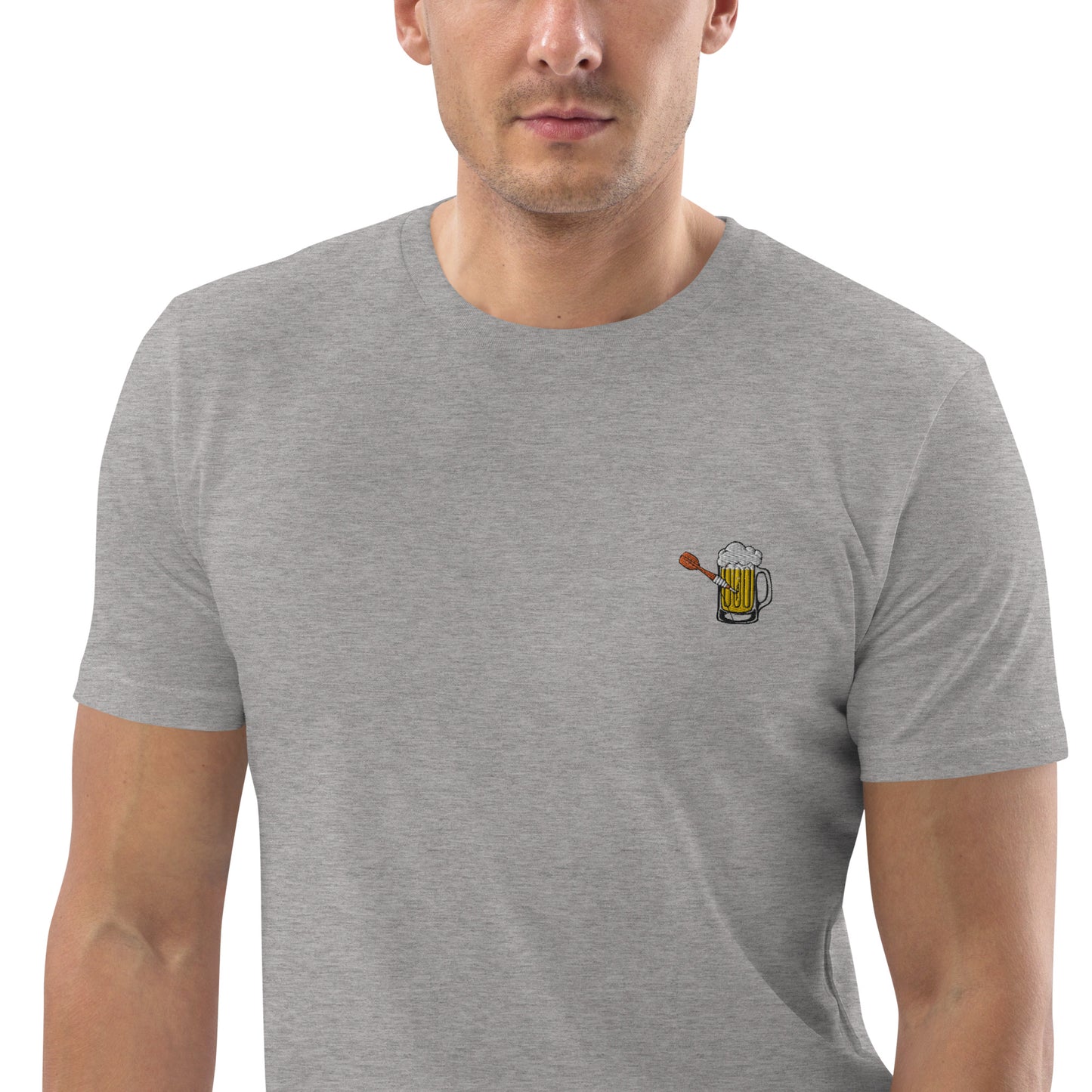 Bierbrecher | Besticktes Männer Bio Baumwoll T-Shirt