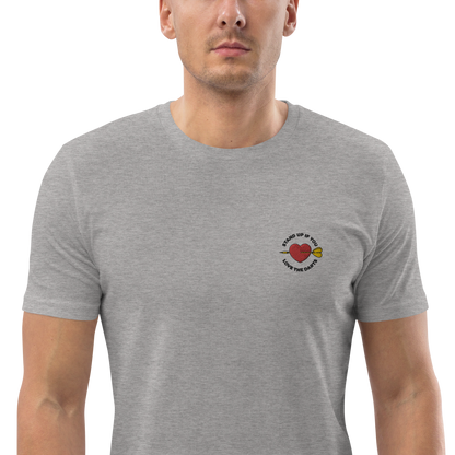 Dartamor | Besticktes Männer Bio Baumwoll T-Shirt