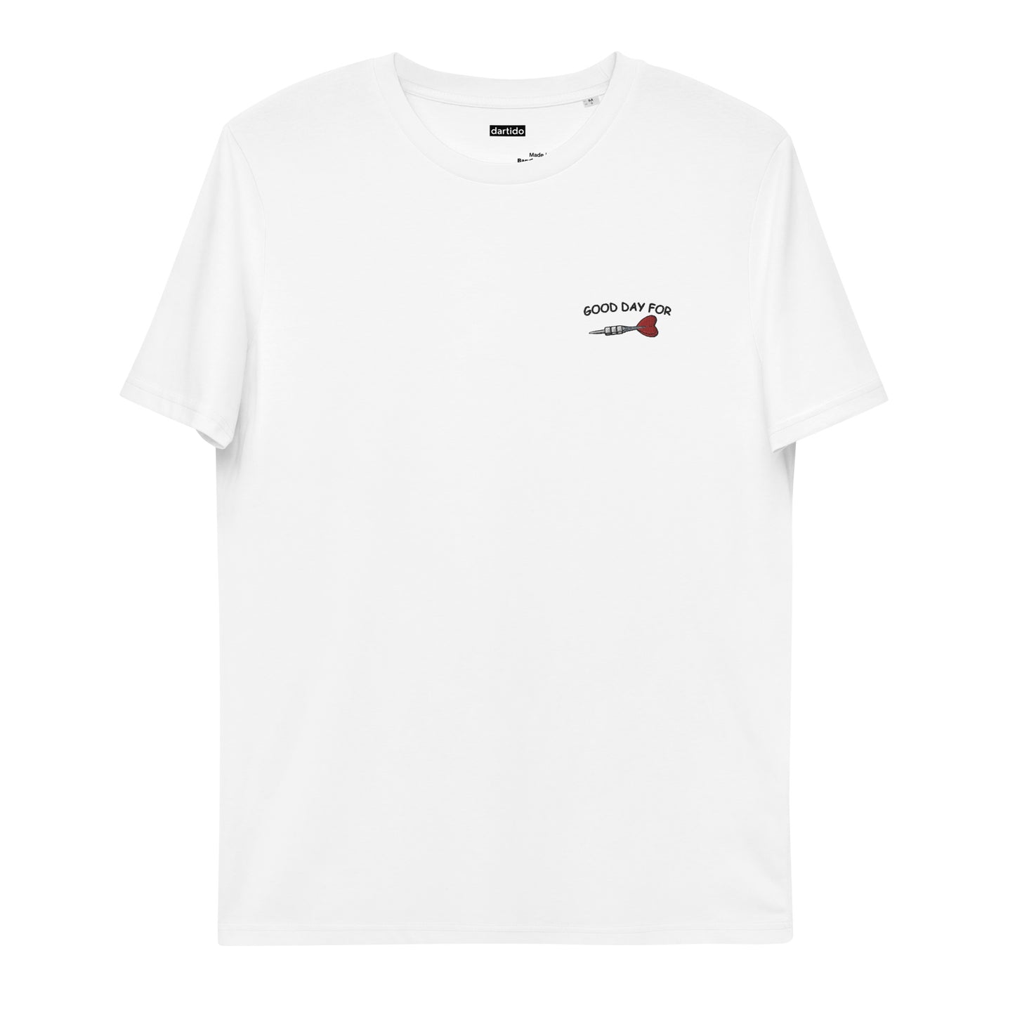 Good Day for Dart | Besticktes Frauen Bio Baumwoll T-Shirt