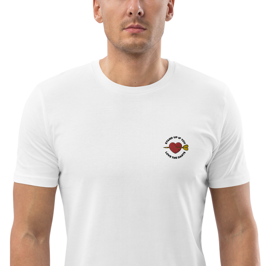 Dartamor | Besticktes Männer Bio Baumwoll T-Shirt