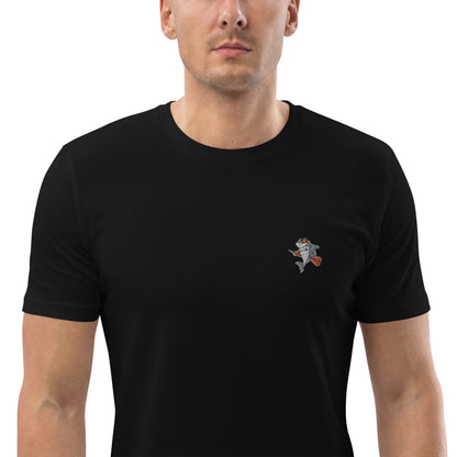 Big Fish! | Besticktes Männer Bio Baumwoll T-Shirt