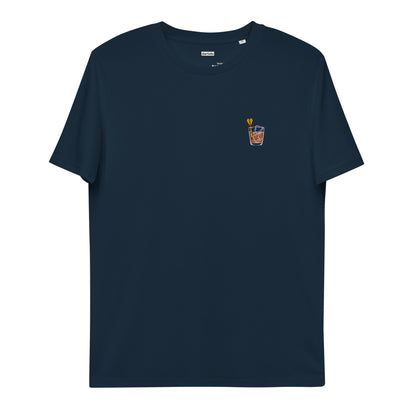Jacky for Check | Besticktes Männer Bio-Baumwoll-T-Shirt