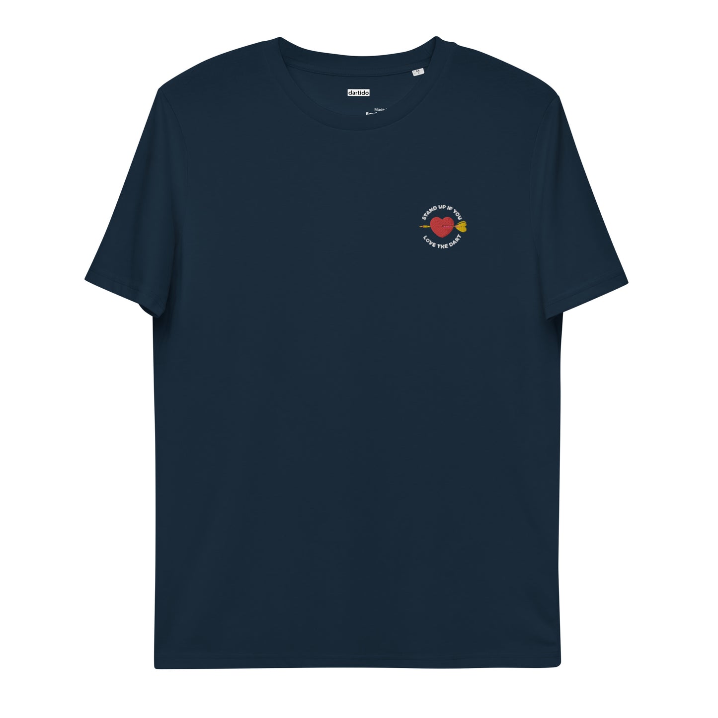 Dartamor | Besticktes Männer Bio Baumwoll T-Shirt