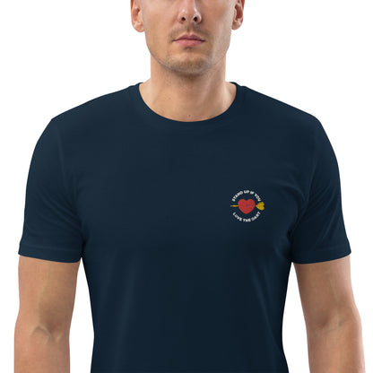 Dartamor | Besticktes Männer Bio Baumwoll T-Shirt
