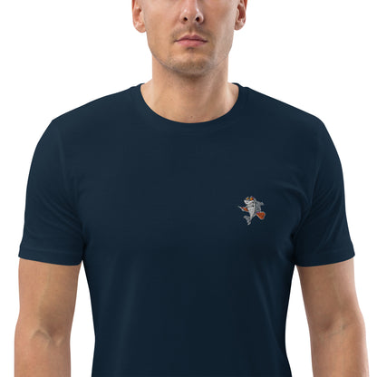 Big Fish! | Besticktes Männer Bio Baumwoll T-Shirt