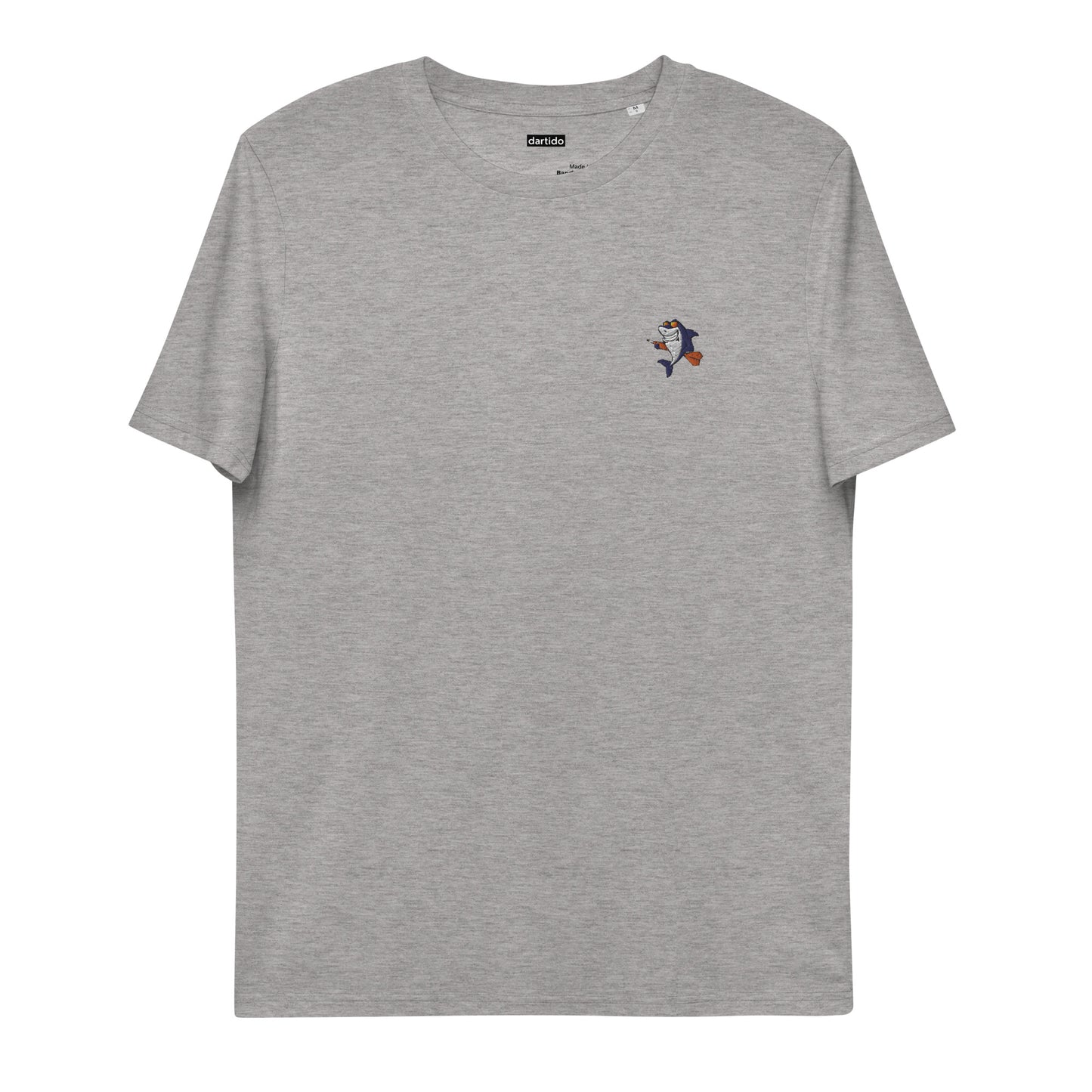 Big Fish! | Besticktes Männer Bio Baumwoll T-Shirt