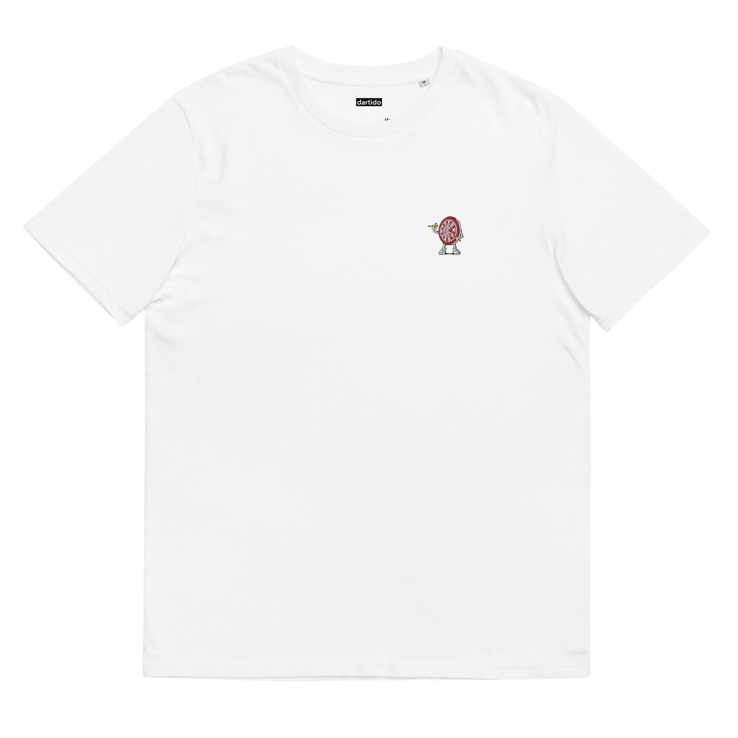 Scheibenwerfer | Besticktes Männer Bio Baumwoll T-Shirt