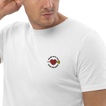 Dartamor | Besticktes Männer Bio Baumwoll T-Shirt