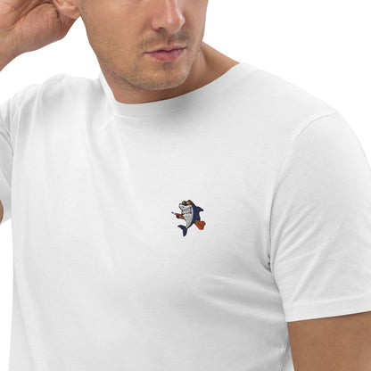 Big Fish! | Besticktes Männer Bio Baumwoll T-Shirt